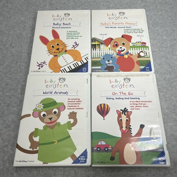 Baby Einstein DVD Disc Lot of 9 Collection Disney Educational - Picture 8 of 15